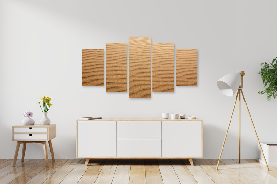 Πίνακας σε καμβά για χώρο που μπορεί να προορίζεται για τοπίο, με αφηρημένο στυλ και μοντέρνα διακόσμηση.