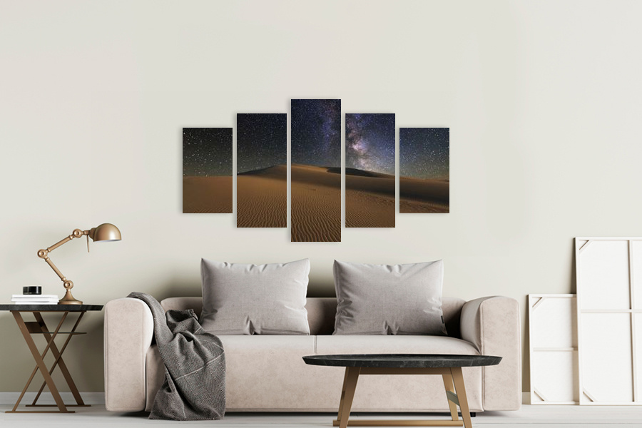 Πίνακας σε καμβά για χώρο που μπορεί να προορίζεται για τοπίο, με αφηρημένη φύση, στυλ μοντέρνο.