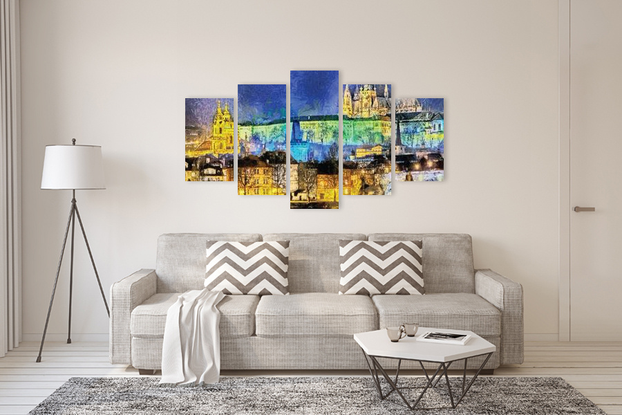 Πίνακας σε καμβά για σαλόνι, αφηρημένο σχέδιο, μοντέρνο στυλ διακόσμησης.