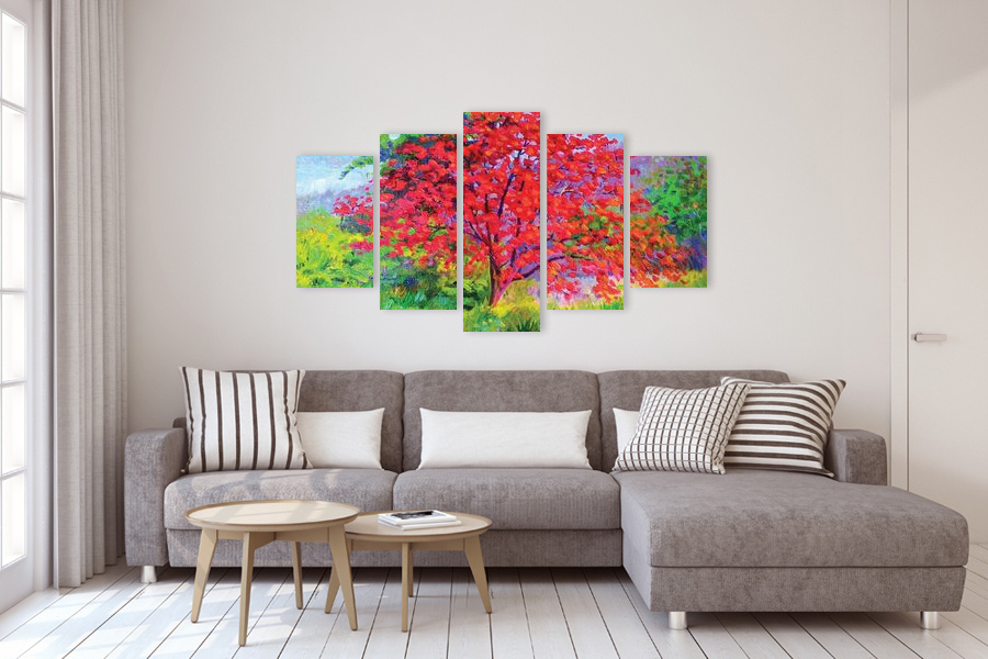 Πίνακας σε καμβά για σύγχρονο χώρο, με αφηρημένα σχέδια σε μοντέρνο στυλ διακόσμησης.