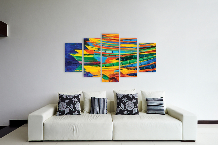 Πίνακας σε καμβά για διακόσμηση, με αφηρημένο θέμα, μοντέρνο στυλ, ιδανικός για κάθε σύγχρονο χώρο.