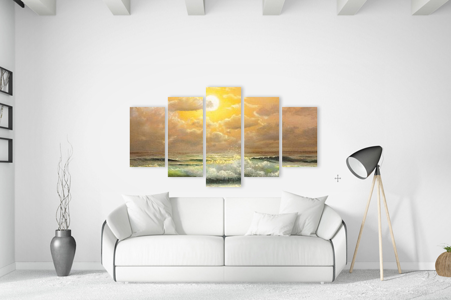 Πίνακας σε καμβά για το καθιστικό, με αφηρημένο σχέδιο, μοντέρνο στυλ διακόσμησης.