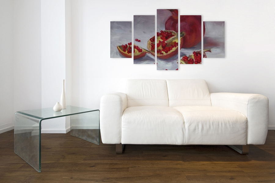 Πίνακας σε καμβά για χώρο που μπορεί να προορίζεται, με αφηρημένα σχέδια και μοντέρνο στυλ διακόσμησης.