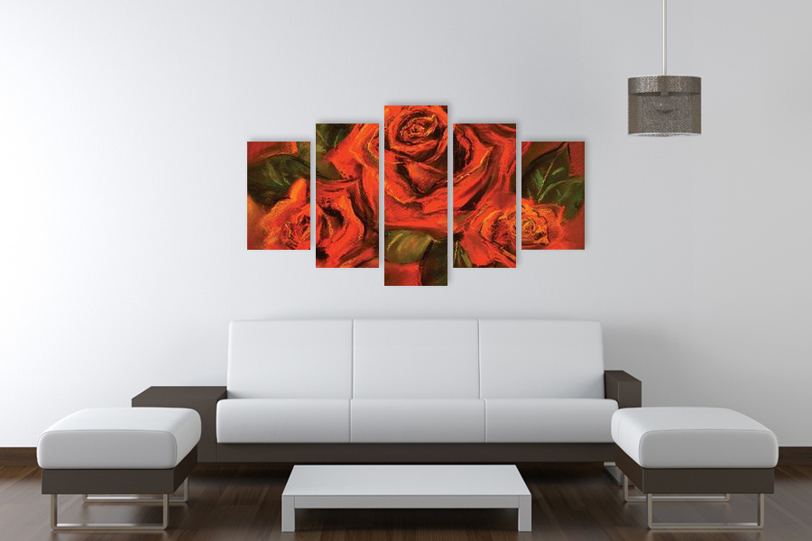 Πίνακας σε καμβά για σύγχρονο χώρο, με αφηρημένα σχέδια, ιδανικός για μοντέρνα διακόσμηση.