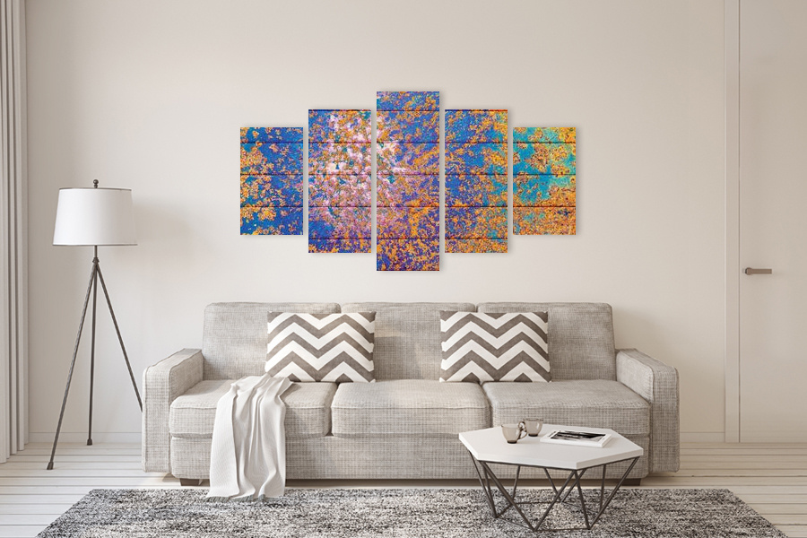 Πίνακας σε καμβά για μοντέρνο χώρο, με αφηρημένα σχέδια, ιδανικός για minimal διακόσμηση.