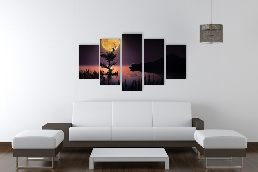 Πίνακας σε καμβά για χώρο που μπορεί να προορίζεται, με αφηρημένα σχέδια και μοντέρνα διακόσμηση.