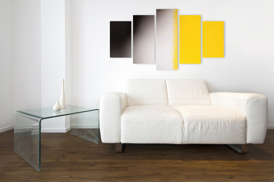 Πίνακας σε καμβά για χώρο που μπορεί να προορίζεται, με αφηρημένο θέμα και μοντέρνο στυλ διακόσμησης.