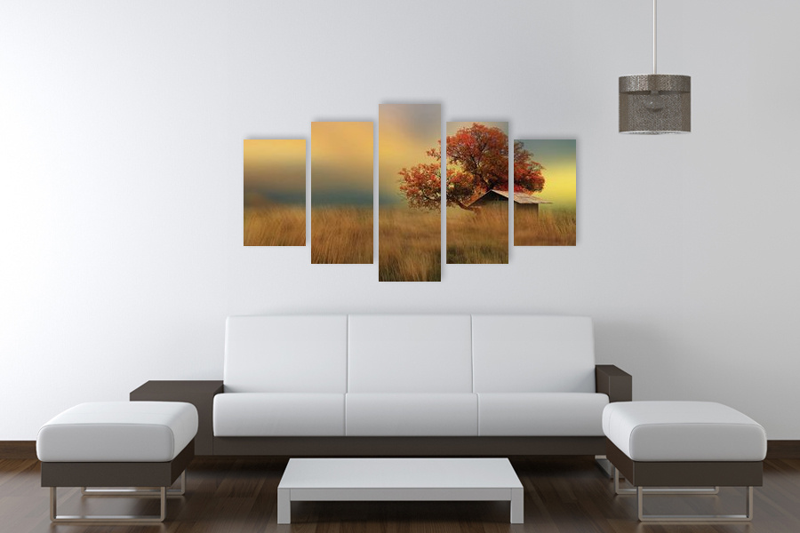 Πίνακας σε καμβά για δωμάτιο, αφηρημένο στυλ με ζωηρά χρώματα, μοντέρνα διακόσμηση.