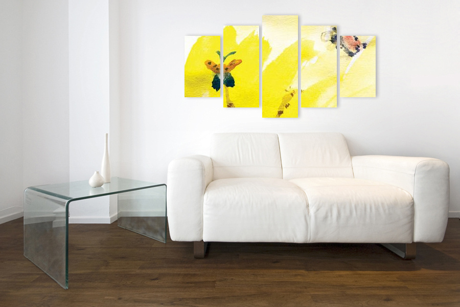 Πίνακας σε καμβά για χώρο που μπορεί να προορίζεται, αφηρημένο στυλ, μοντέρνα διακόσμηση.