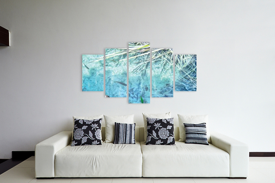 Πίνακας σε καμβά για χώρο που μπορεί να προορίζεται, με αφηρημένο στυλ, ιδανικός για μοντέρνα διακόσμηση.