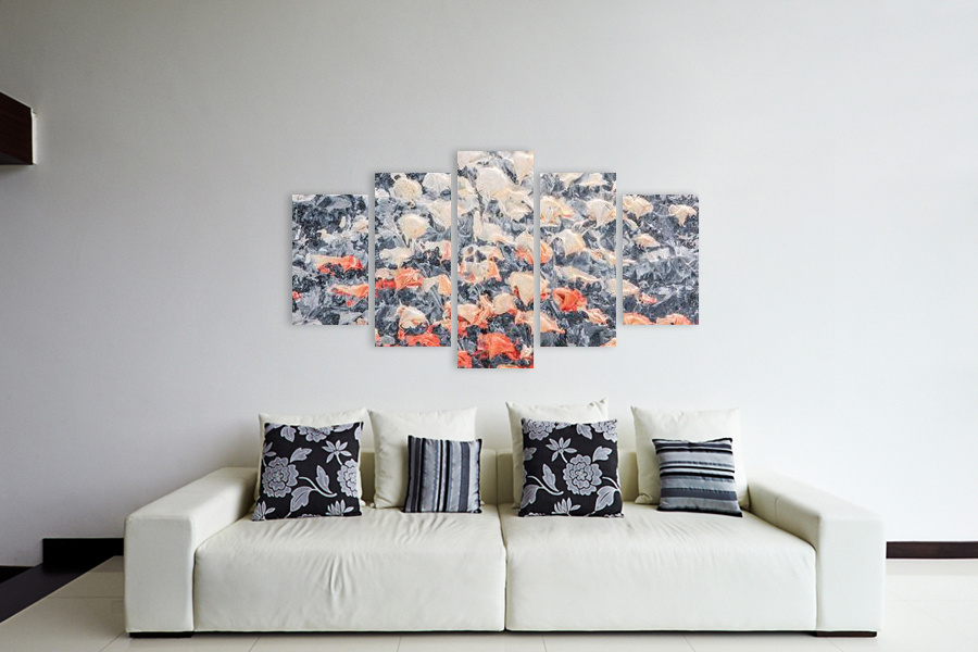 Πίνακας σε καμβά για το σαλόνι, με αφηρημένα σχέδια, μοντέρνου στυλ διακόσμησης.