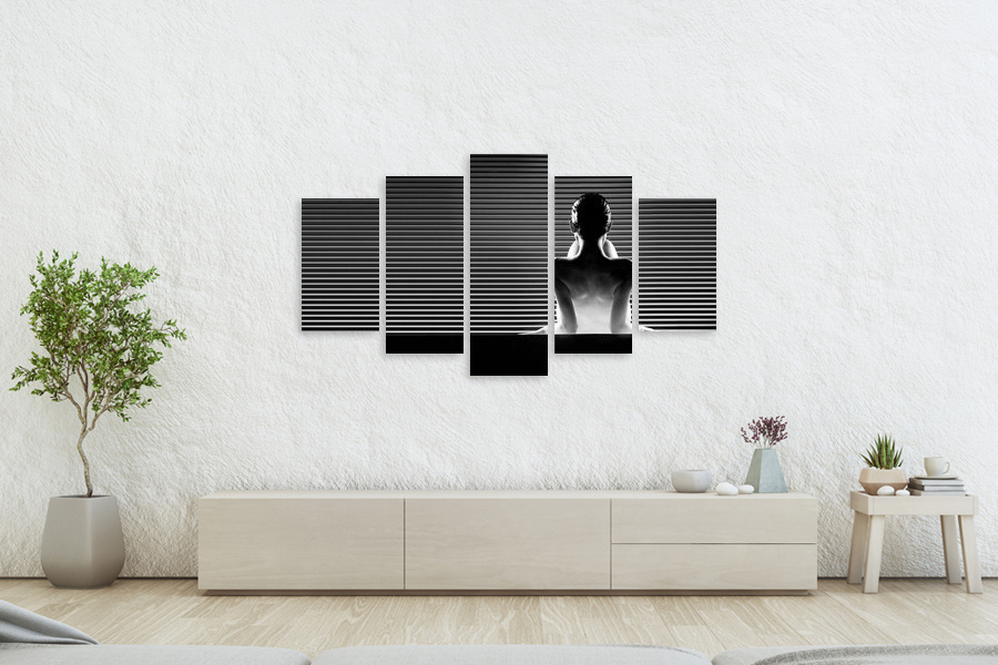 Πίνακας σε καμβά για bedroom, με αισθησιακή εικόνα, σε αφηρημένο στυλ, μοντέρνα διακόσμηση.