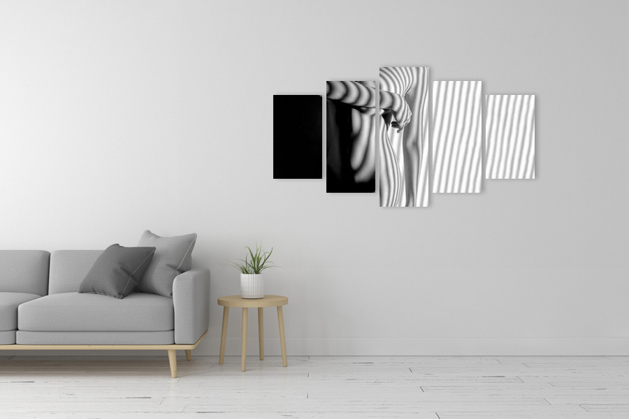 Πίνακας σε καμβά για σαλόνι, 'SEN-065', με αισθησιακή εικόνα, σε αφηρημένο στυλ και μοντέρνα διακόσμηση.