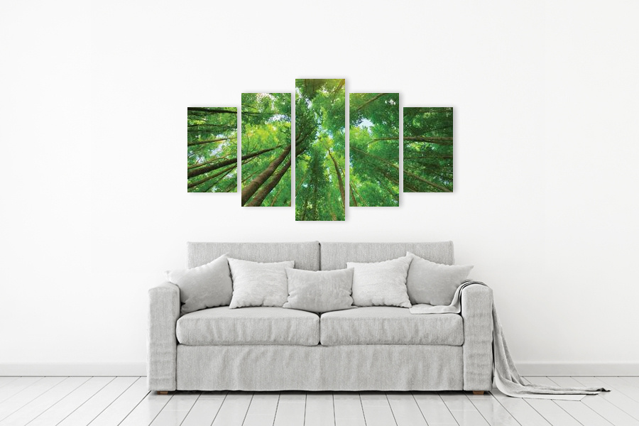 Πίνακας σε καμβά για εσωτερικούς χώρους, τοπίο, σε αφηρημένο στυλ, με μοντέρνα διακόσμηση.