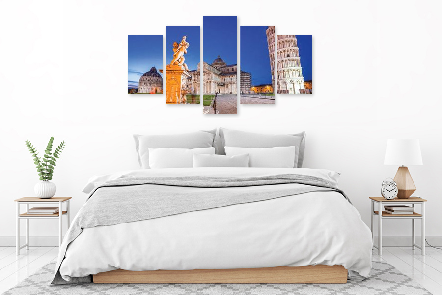 Πίνακας σε καμβά για χώρο που μπορεί να προορίζεται για σαλόνι, με τοπίο και φυσικά στοιχεία σε αφηρημένο στυλ, μοντέρνα διακόσμηση.