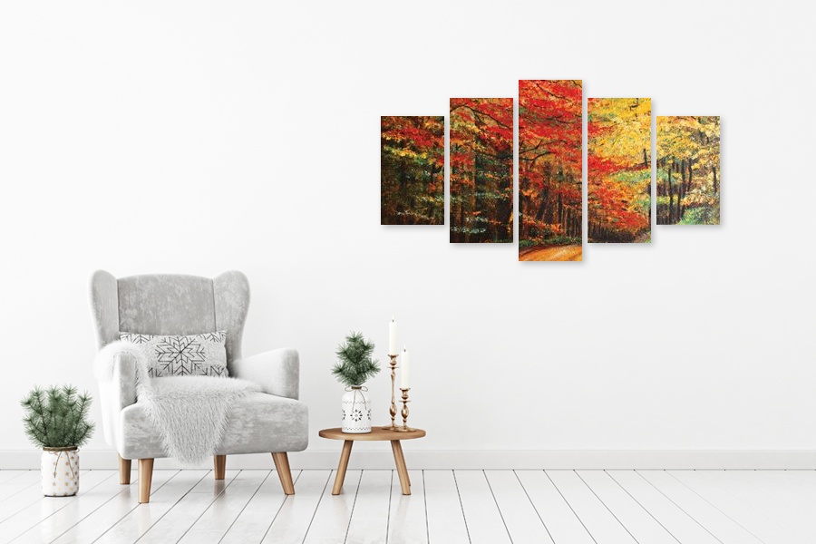 Πίνακας σε καμβά για μοντέρνο χώρο, αφηρημένο θέμα, με στυλ διακόσμησης minimal.