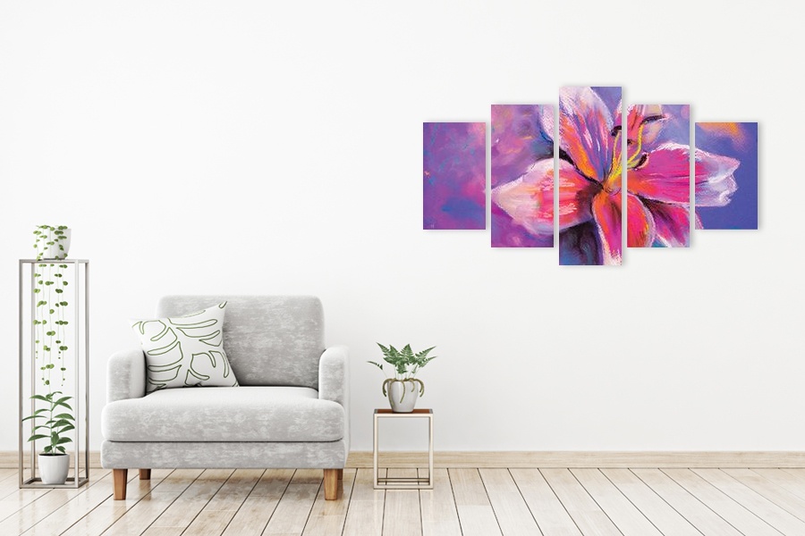 Πίνακας σε καμβά για χώρο που μπορεί να προορίζεται, με αφηρημένο στυλ, κατάλληλος για μοντέρνα διακόσμηση.