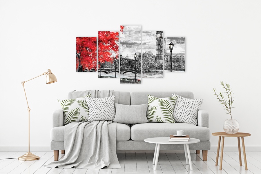 Πίνακας σε καμβά για μοντέρνο χώρο, με αφηρημένο σχέδιο, κατάλληλος για σύγχρονη διακόσμηση.