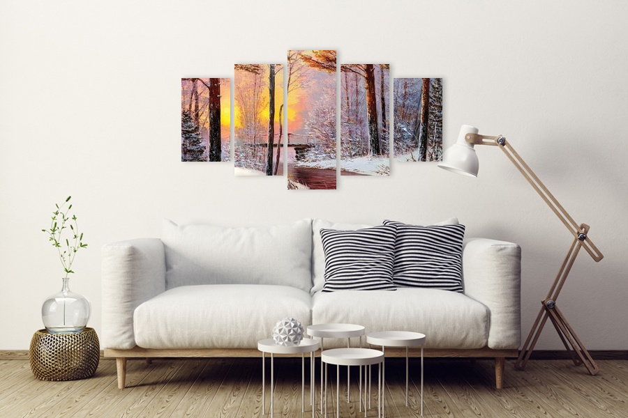 Πίνακας σε καμβά για χώρο που μπορει να προορίζεται, αφηρημένο στυλ, με μοντέρνα διακόσμηση.