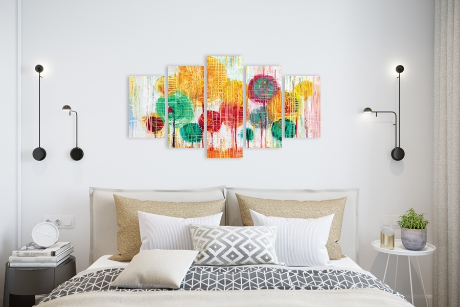 Πίνακας σε καμβά για διάφορους χώρους, αφηρημένος πίνακας, στυλ διακόσμησης μοντέρνο.