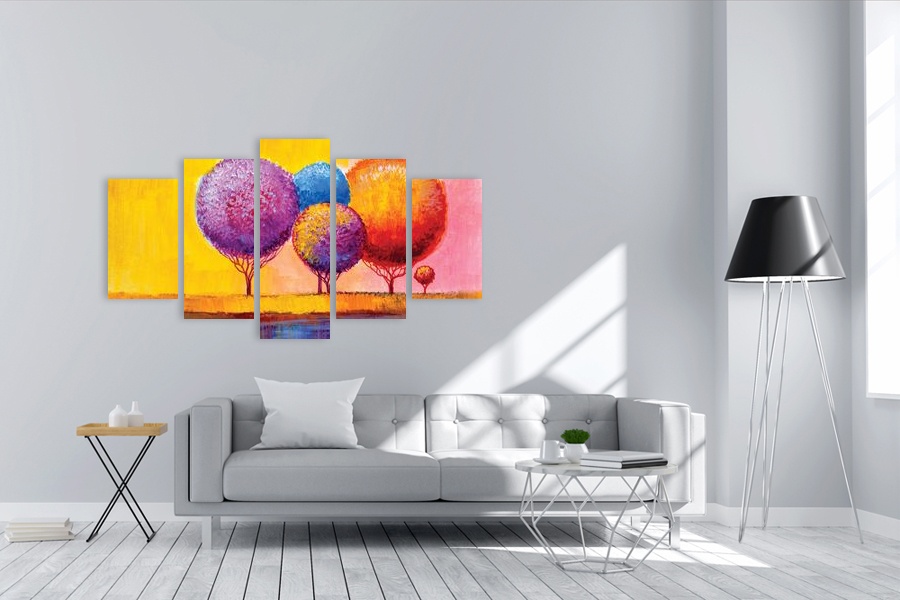 Πίνακας σε καμβά για χώρο που μπορεί να προορίζεται, με αφηρημένο στυλ, κατάλληλος για μοντέρνα διακόσμηση.