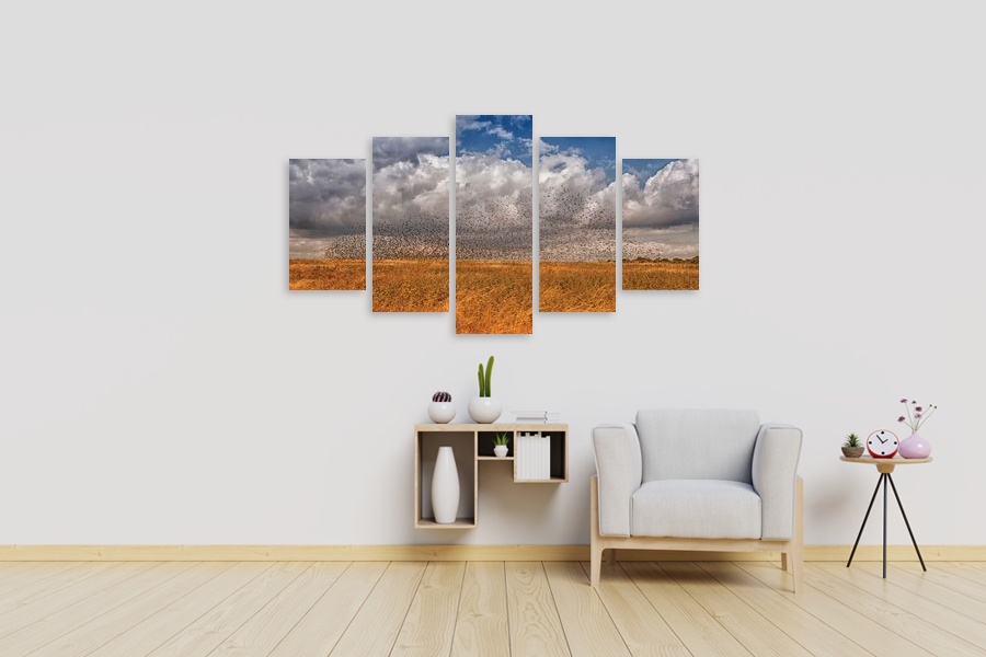 Πίνακας σε καμβά για χώρο που μπορεί να προορίζεται ονομασία NATC-036, τοπίο της φύσης, με ρεαλιστικό και μοντέρνο στυλ διακόσμησης.