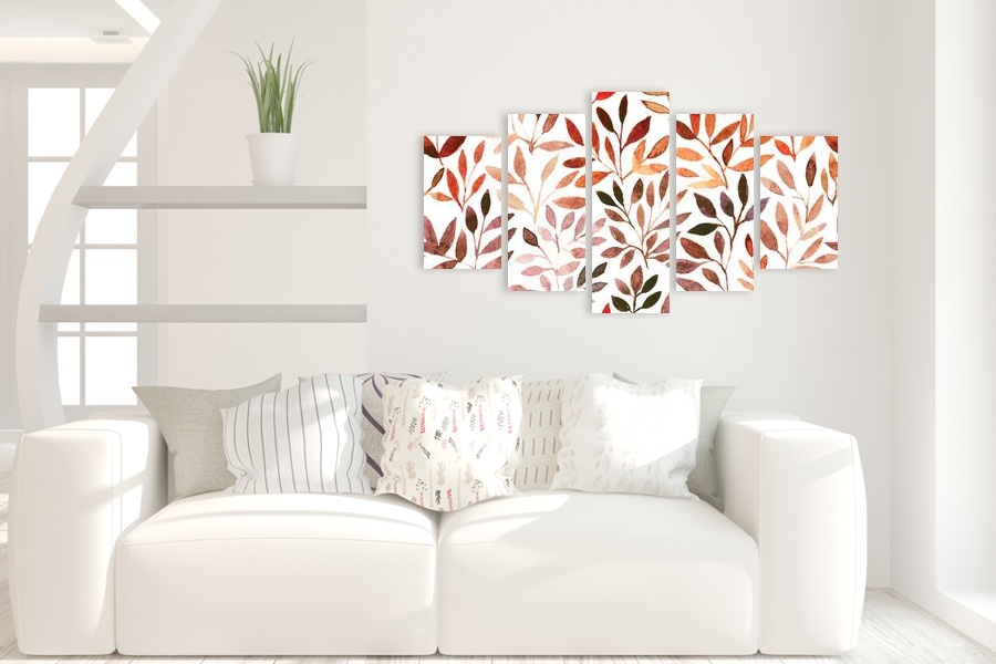 Πίνακας σε καμβά για σύγχρονο χώρο, με αφηρημένο σχέδιο σε μοντέρνο στυλ διακόσμησης.