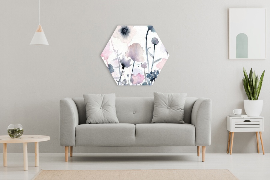 Πίνακας σε καμβά για χώρο που μπορεί να προορίζεται, με αφηρημένο στυλ και μοντέρνα διακόσμηση.