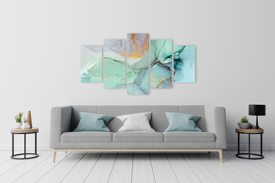 Πίνακας σε καμβά για διάφορους χώρους, με αφηρημένα σχέδια, μοντέρνο στυλ διακόσμησης.