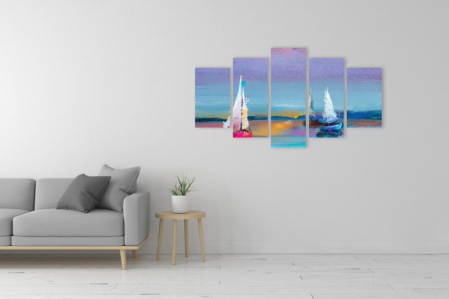 Πίνακας σε καμβά για μοντέρνο χώρο, αφηρημένο σχέδιο, ιδανικός για minimal διακόσμηση.