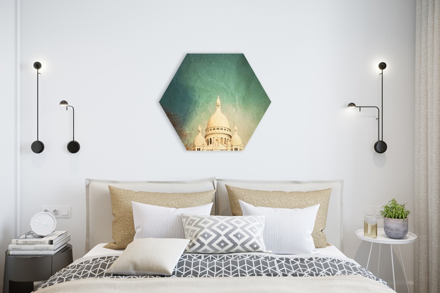 Πίνακας σε καμβά για χώρο που μπορεί να προορίζεται για σαλόνι, με τοπίο της φύσης, σε ρεαλιστικό στυλ και μοντέρνα διακόσμηση.