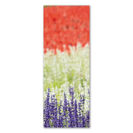 Υφασμάτινο αυτοκόλλητο ψυγείου που απεικονίζει λουλούδια σε διάφορα χρώματα.Είναι ανθεκτικό και κολλάει και ξεκολλάει εύκολα.Μπορείτε να μας ζητήσετε να εκτυπωθεί σε όποιες διαστάσεις θέλετε. Το θέμα προσαρμόζεται αναλογικά στις διαστάσεις που θέλετε.Το παράδειγμα που παρουσιάζουμε στην απομονωμένη εικόνα του θέματος αφορά ψυγείο με διαστάσεις 75cm πλάτος x 200cm ύψος.