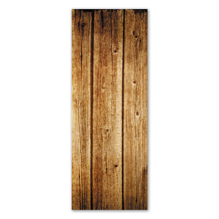 Υφασμάτινο αυτοκόλλητο ψυγείου που απεικονίζει κάθετα κομμάτια ξύλου σε φυσικούς χρωματισμούς.Είναι ανθεκτικό και κολλάει και ξεκολλάει εύκολα.Μπορείτε να μας ζητήσετε να εκτυπωθεί σε όποιες διαστάσεις θέλετε. Το θέμα προσαρμόζεται αναλογικά στις διαστάσεις που θέλετε.Το παράδειγμα που παρουσιάζουμε στην απομονωμένη εικόνα του θέματος αφορά ψυγείο με διαστάσεις 75cm πλάτος x 200cm ύψος.