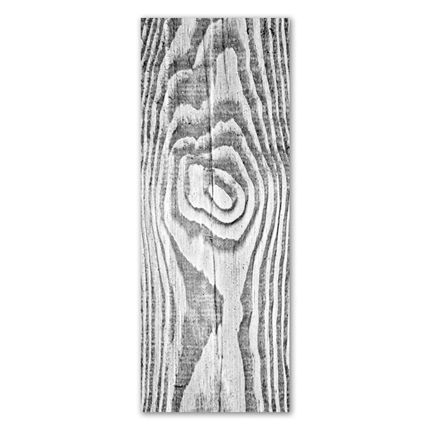 Υφασμάτινο αυτοκόλλητο ψυγείου που απεικονίζει ένα κομμάτι ξύλο με νερά σε γκρι χρώμα.Είναι ανθεκτικό και κολλάει και ξεκολλάει εύκολα.Μπορείτε να μας ζητήσετε να εκτυπωθεί σε όποιες διαστάσεις θέλετε. Το θέμα προσαρμόζεται αναλογικά στις διαστάσεις που θέλετε.Το παράδειγμα που παρουσιάζουμε στην απομονωμένη εικόνα του θέματος αφορά ψυγείο με διαστάσεις 75cm πλάτος x 200cm ύψος.