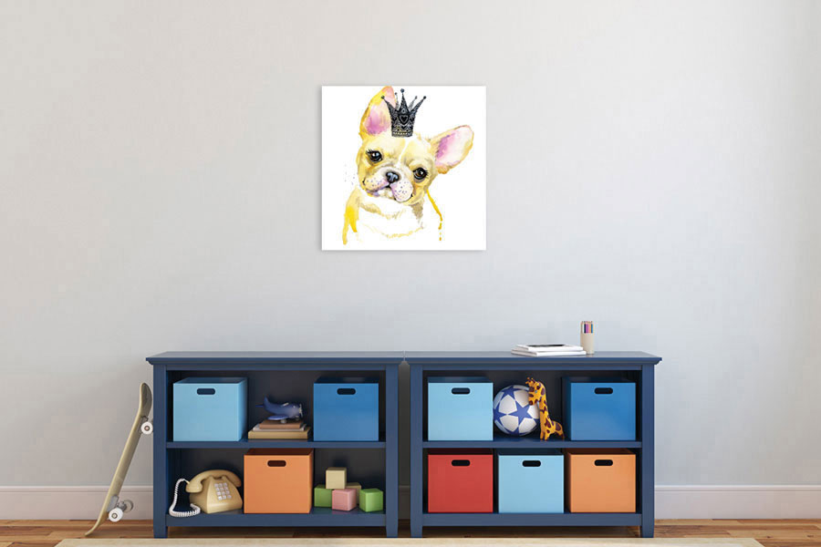 Πίνακας σε καμβά για παιδικό δωμάτιο με παιδική εικόνα, αφηρημένο στυλ, μοντέρνα διακόσμηση.