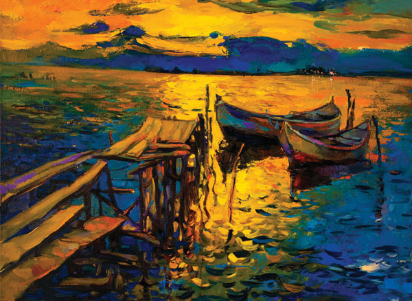 Προτάσεις για διακόσμησηΟ πίνακας σε καμβά PAI-127 αποτελεί μια εξαιρετική επιλογή για όσους επιθυμούν να ενσωματώσουν διαχρονική αισθητική και φρεσκάδα στον χώρο τους. Σε ένα κλασικό περιβάλλον με ζεστές ξύλινες λεπτομέρειες και πλούσια υφάσματα, ο πίνακας αυτός μπορεί να δώσει μια σύγχρονη νότα, φωτίζοντας και αναβαθμίζοντας το περιβάλλον. Στις μοντέρνες διαμορφώσεις, η ζωντάνια των χρωμάτων και η δυναμική του σύνθεση θα δημιουργήσουν μια σαγηνευτική αντίθεση, ενώ στον μινιμαλιστικό χώρο, ο πίνακας λειτουργεί ως το κεντρικό σημείο εστίασης, προσφέροντας βάθος και πολυπλοκότητα στις απλές γραμμές και τα υλικά.Λίγα λόγια για τον πίνακαΟ PAI-127 είναι μια ζωγραφική δημιουργία που ενσωματώνει πολλά επίπεδα καλλιτεχνικής επιδεξιότητας. Η χρήση δυνατών, αρμονικών αποχρώσεων και οι λεπτές πινελιές προσφέρουν στο έργο μια αίσθηση κίνησης και ζωντάνιας, ενώ η λεπτομερής μεταχείριση των υφών αποδίδει μια οργανική αίσθηση. Ο καλλιτέχνης εξετάζει τη σχέση του ανθρώπου με τη φύση, απεικονίζοντας ένα σκηνικό που προκαλεί τον θεατή να σκεφτεί βαθύτερα για τη σύνδεση αυτή. Η σύνθεση και το παίξιμο του φωτός και της σκιάς δημιουργούν ένα αποτέλεσμα που συνδυάζει την απλότητα με την πολυπλοκότητα. Το θέμα της σύνδεσης ανάμεσα στο φυσικό και το ανθρώπινο στοιχείο εκφράζεται μέσω της αντίθεσης ανάμεσα στις ήρεμες και ζωηρές αποχρώσεις.Ο πίνακας δημιουργεί αίσθηση ηρεμίας και ταυτόχρονα προσκαλεί σε μια πνευματική αφύπνιση, χάρη στην ένταση και την ισορροπία του. Οι θεατές είναι πιθανό να αισθανθούν μια βαθιά σύνδεση με το έργο, το οποίο προσφέρει τη δυνατότητα να χαθεί κανείς στις λεπτομέρειές του, να στοχαστεί πάνω στις ιδέες που παρουσιάζονται και να ανακαλύψει προσωπικές αφηγήσεις μέσα από τη θέασή του.Ψηφιακή εκτύπωση σε καμβά. Ο καμβάς είναι υψηλής ποιότητας, ειδικός για ψηφιακή εκτύπωση που αναδεικνύει τα χρώματα. Είναι ιδανικός για διακόσμηση εσωτερικών χώρων. Παραλαμβάνετε τον πίνακα με την ψηφιακή εκτύπωση καμβά, τελαρωμένο σε τελάρο από ανθεκτικό ξύλο 2εκ, στη διάσταση που θέλετε.