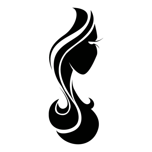 Αυτοκόλλητο τοίχου από βινύλιο που απεικονίζει τη σιλουέτα από μια κοπέλα με μακριά&nbsp;μαλλιά. Είναι ανθεκτικό και κολλάει και ξεκολλάει εύκολα.Μπορείτε να μας ζητήσετε να εκτυπωθεί σε ότι διάσταση και χρώμα θέλετε. 