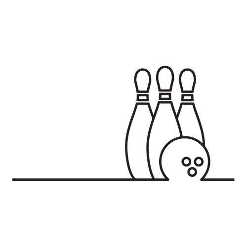 Αυτοκόλλητο τοίχου από βινύλιο που απεικονίζει ένα περίγραμμα από κορίνες και μπάλα του μπόουλινγκ.Είναι ανθεκτικό και κολλάει και ξεκολλάει εύκολα.Μπορείτε να μας ζητήσετε να εκτυπωθεί σε ότι διάσταση και χρώμα θέλετε. 