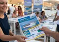 Flyer για προώθηση προϊόντων με ζωντανά χρώματα και επαγγελματική διάταξη, ιδανικό για εκπτώσεις και εκδηλώσεις.