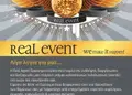 Flyer προώθησης με ζωντανά χρώματα και μοντέρνα γραφικά, ιδανικό για εκπτώσεις και υπηρεσίες.