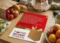 Flyer για προώθηση εκδηλώσεων με ζωντανά χρώματα και κομψές γραμματοσειρές, ιδανικό για διαφημίσεις.