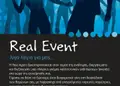 Flyer εκτύπωσης με ζωντανά χρώματα και ελκυστικά γραφικά, προωθεί υπηρεσίες με σαφήνεια.