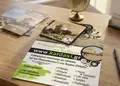 Flyer για προωθήσεις με εντυπωσιακά χρώματα και καλαίσθητο σχέδιο, ιδανικό για ειδικές προσφορές και ενημέρωση υπηρεσιών.