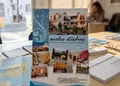Φυλλάδιο προώθησης με ζωντανά χρώματα και καλά οργανωμένη διάταξη, ιδανικό για εκπτώσεις και εκδηλώσεις.