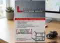 Flyer εκτύπωσης με ζωηρά χρώματα και οργανωμένο layout, ιδανικό για προωθητικές ενέργειες.