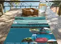 Flyer με ζωντανά χρώματα και μοντέρνο σχέδιο, ιδανικό για προωθητικές ενέργειες και εκδηλώσεις.