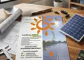 Flyer προώθησης με έντονες αποχρώσεις και σαφή διάταξη, ιδανικό για προσφορές και ενημερώσεις.