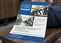 Flyer προώθησης με ζωντανά χρώματα και μοντέρνο σχεδιασμό, ιδανικό για εκπτώσεις και ανακοινώσεις.