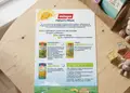 Flyer για προωθήσεις με ζωντανά χρώματα και ελκυστικό σχέδιο, ιδανικό για νέες προσφορές και υπηρεσίες.