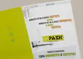 Πολύπτυχη διαφημιστική μπροσούρα σε ζωντανές αποχρώσεις με επαγγελματική εκτύπωση